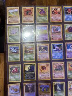 Pokemon TCG vintage base 60 card lot, all are binder copies, various conditions - Image 2