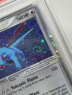 Vintage PSA 5 Salamence ex 96/92 Holo SWIRL Power Keepers 2007 Pokemon Card TCG - Image 2