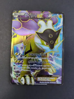 Pokemon Card Raikou EX SR 071/069 BW4 Dark Rush Japanese Holo Super Rare - Image 1