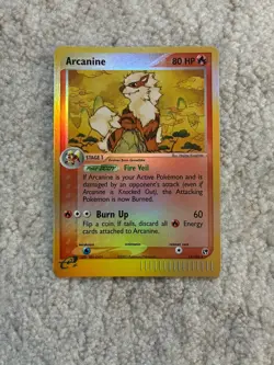 Pokemon Arcanine Sandstorm #15/100 Reverse Holo Rare Card LP Condition - Image 1