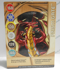 Bakugan Card - Prism Gate - Copper Gate Card - BA461 - 22/48i - 2008 - Image 1