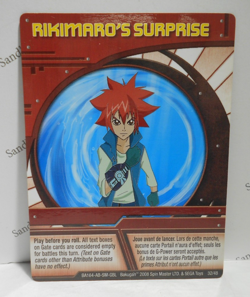 Bakugan Card - Rikimaro's Surprise - Red Ability Card - BA164 - 32/48 - 2008 - Image 1