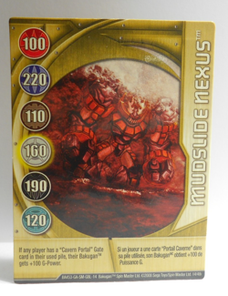 Bakugan Card - Mudslide Nexus - Copper Gate Card - BA453 - 14/48i - 2008 - Image 1