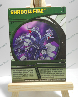 Bakugan Card - Shadowfire - Green Ability Card - BA480 - 43/48i - 2008 - Image 1