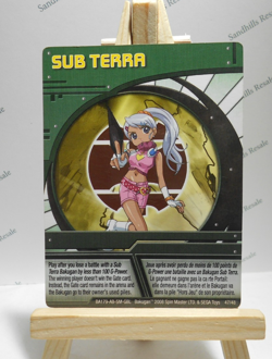 Bakugan Card - Subterra - Green Ability Card - BA179 - 47/48 - 2008 - Image 1