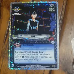 FUNimation Hiei Arrogant Demon Foil Yu Yu Hakusho TCG Card L4 Urameshi Set 2004 - Image 1