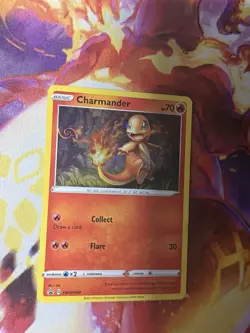Pokemon TCG Charmander SWSH092 Black Star Promo Holo - 🔥SWIRL🔥 - Image 3