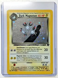 Pokemon Team Rocket Dark Magneton 11/82 Foil Holo Rare NMM Unplayed WOTC 2000 - Image 2