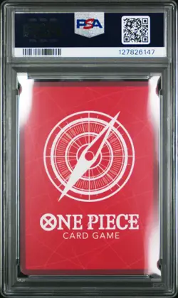 2025 ONE PIECE PROMOS PSA MAGAZINE EXCLUSIVE #001 SHANKS PSA 10 - Image 2