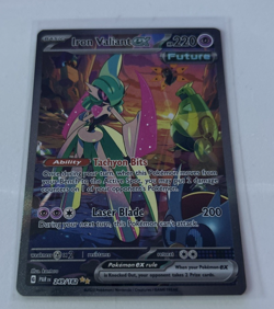 Pokemon TCG Paradox Rift: Iron Valiant ex 249/182 Special Illustration Rare - NM - Image 1