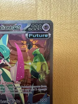 Pokemon TCG Iron Valiant EX Paradox Rift 249/182 Special Illustration Rare NM - Image 3