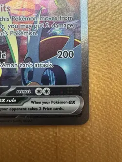 Pokemon TCG Iron Valiant EX Paradox Rift 249/182 Special Illustration Rare NM - Image 4