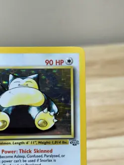 Snorlax - 11/64 - Pokemon Jungle Unlimited Holo Rare Card WOTC NM/LP - Image 3