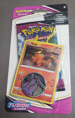 Pokemon TCG: Fusion Strike Single Pack Blister [Tepig] - SWSH08: Fusion Strike - Image 1