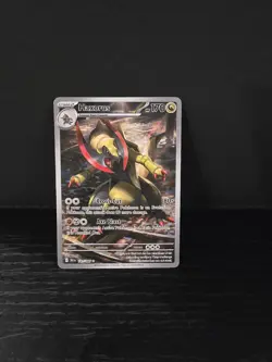 Pokemon TCG Haxorus 147/086 Black Bolt Illustration Rare - Image 1