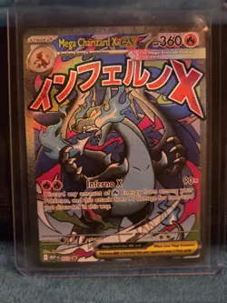 Pokemon TCG Mega Charizard X Ex UPC Promo Pull - Penny - Loader - Image 1