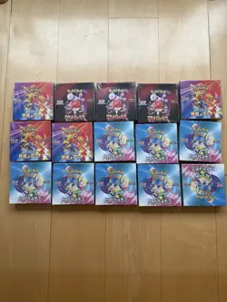 15x Pokemon Booster Box SEALED Lot | Team Rocket | Heat Wave | Battle Partners - Image 1