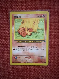 Vulpix 91/105 Neo Destiny Pokemon - Image 1