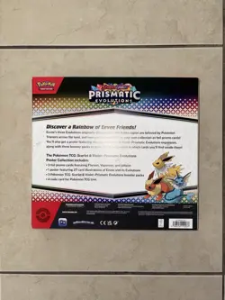 Pokemon TCG SV8.5 Prismatic Evolutions Poster Collection Box Factory Sealed - Image 2
