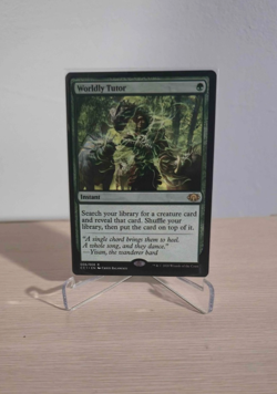 Worldly Tutor - Magic The Gathering Commander Collection Green MTG - NM - Image 1
