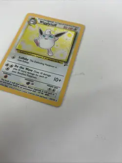 Pokemon Wigglytuff 19/130 Base Set 2 Unlimited Holo Rare WOTC Vintage TCG - Image 5