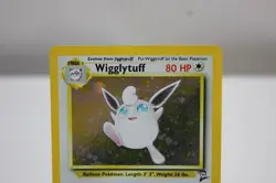 Pokemon TCG Vintage Wigglytuff Base Set 2 19/130 Holo Unlimited Holo Rare - Image 2