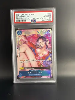 One Piece 2024 Premium Card Collection Boa Hancock, Vol 2, PSA 10 - Image 1