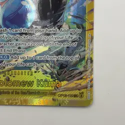 Bartholomew Kuma (Full Art Foil) OP12-119 One Piece CCG 7000 Power - Image 5
