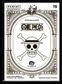 Panini One Piece Treasure Box Revolutionary Army Symbol #70 Near Mint or Better - Image 2