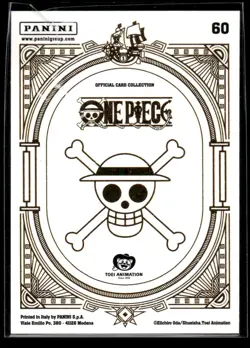 Panini One Piece Treasure Box Jinbe Wanted #60 Near Mint or Better - Image 2