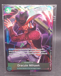 One Piece TCG - Dracule Mihawk ST12-003 - Illustration Box Vol.4 Promo SEALED - Image 1