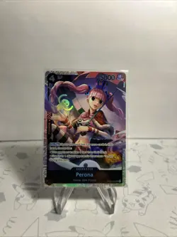 Perona OP06-093 SR Super Rare Holo Foil One Piece Wings of the Captain NM - Image 2