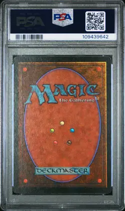 MTG - Circle of Protection: Green - ALTERNATE 4th Edition Magic - Graded PSA 7 - Image 2