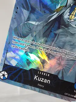 Kuzan (Alt Art) OP12-040 L Legacy of the Master - NM One Piece TCG - Image 5