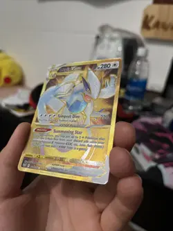 Lugia VSTAR Gold 211/195 SR Silver Tempest Pokemon TCG 2022 NM/M - Image 2