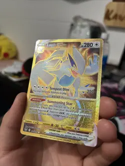 Lugia VSTAR Gold 211/195 SR Silver Tempest Pokemon TCG 2022 NM/M - Image 4