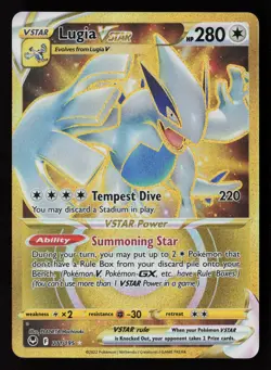 Lugia VSTAR (Secret) (211) 211/195 SWSH12: Silver Tempest Pokemon TCG LP+ - NM - Image 1