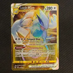 Lugia VSTAR 211/195 NM Secret Rare Silver Tempest Pokemon TCG - Image 1