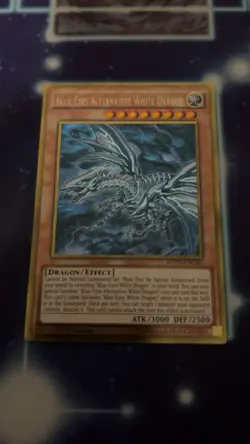 Blue-Eyes Alternative White Dragon MVP1-ENG46 *VLP* 1st Edition Gold Rare Yugioh - Image 2