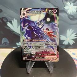 Pokemon Shadow Rider Calyrex VMAX TG18/TG30 Astral Radiance Trainer Gallery DMG - Image 1