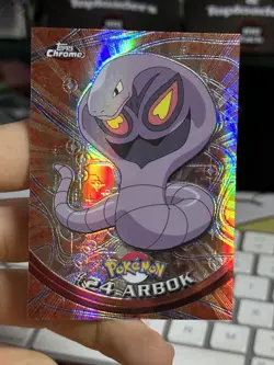 SPECTRA Arbok #24 Topps Chrome 2000 Series 1 T.V Holo Pokemon Card TCG - Image 3