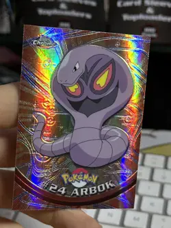 SPECTRA Arbok #24 Topps Chrome 2000 Series 1 T.V Holo Pokemon Card TCG - Image 4