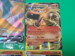 Pokemon Alt Full Art Charizard EX, V, Holographic, Regular Cards Lot Of 4 NM - Image 3