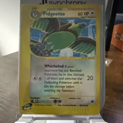 Pokemon TCG Pidgeotto 2002 Card Lot Holo & Regular 2 Cards Whirlwind Attack - Image 2