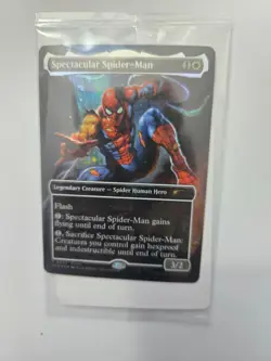 Spectacular Spider-Man (Borderless) Marvel's Spider-Man Magic Card - Image 1