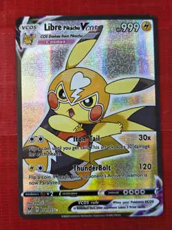 Libre Wrestling Cosplay Pikachu Custom Fan Art Card Series Pokemon FREE SHIPPING - Image 1