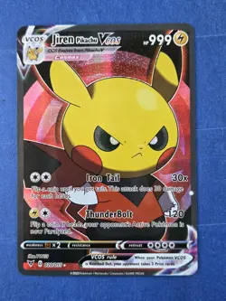 Pikachu Jiren Pokemon Card VMAX EX GX ACG V Star Holo Cosplay Pikachu Cosplay FS - Image 1