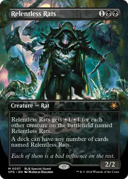 Relentless Rats Special Guests PLD Creature Mythic Rare MAGIC MTG CARD ABUGames - Image 1