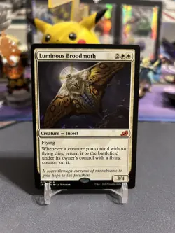 Luminous Broodmoth MTG Ikoria: Lair of Behemoths NM - Image 1