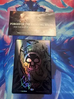 Swamp 1952 Raised Foil Marvel's Spider-Man: Mana Symbiote Secret Lair - Image 1